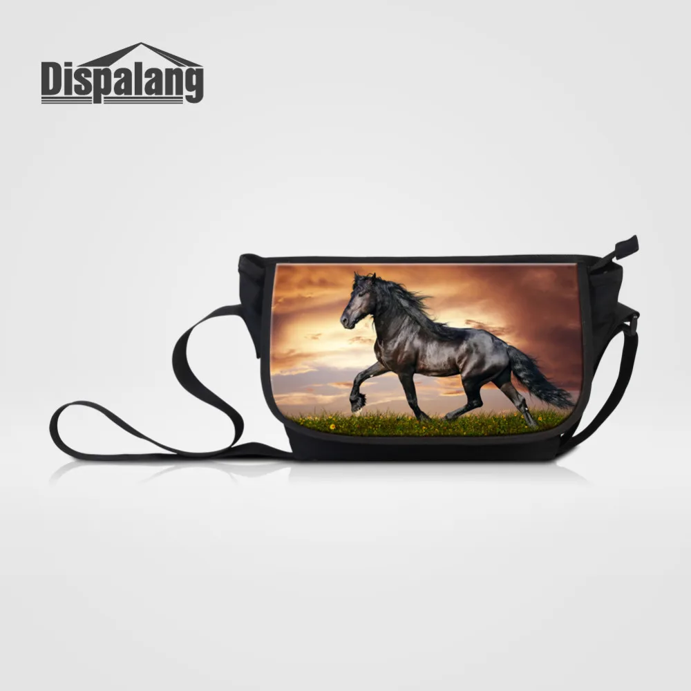 Брендовые мужские сумки мессенджеры Dispalang сумка через плечо с принтом животных