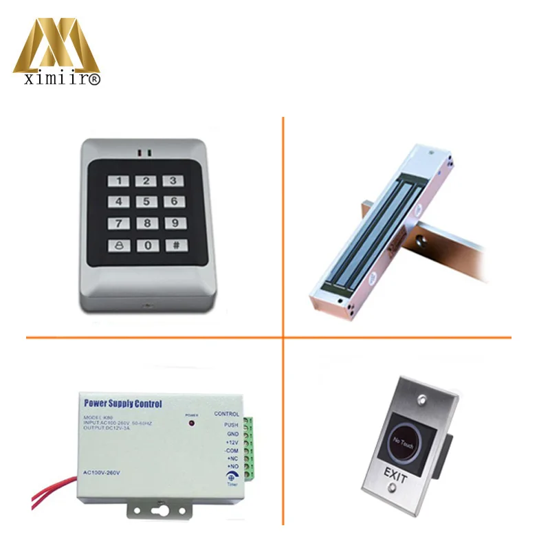 

Single Door Access Control With Keypad EM Card Access Control System Simple Door Access Control Without Software F005 Kit