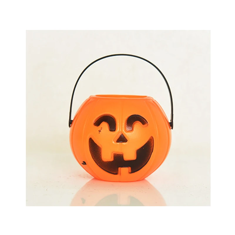 Унисекс для детей и взрослых Хэллоуин Ручной Тыквы головы ведро игривый
