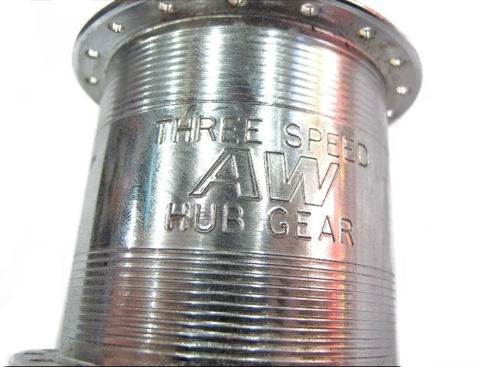 Фото Втулка для велосипеда Sturmey Archer винтажная, 3 скорости, 36 отверстий №3