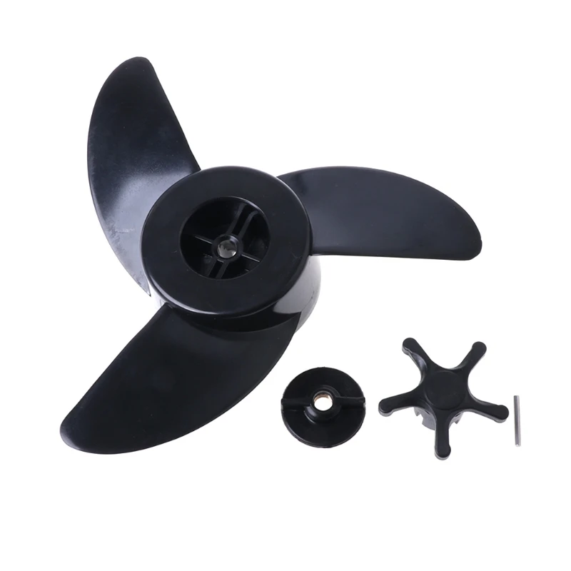 

2022 New 3 Blades Motor Boat Propellers Electric Engine Outboard For Haibo ET34 ET44 ET54 Auto Accessories