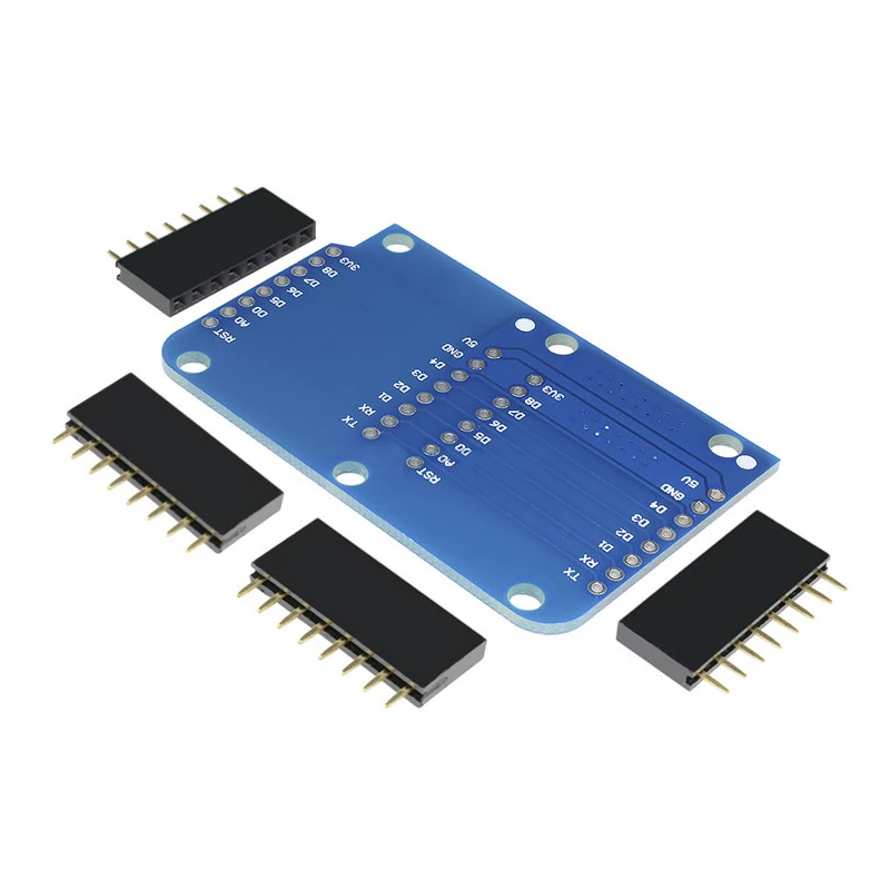 NodeMCU ESP8266 для Arduino Wemos D1 Мини Щит Модуль двойная розетка база щит Плата