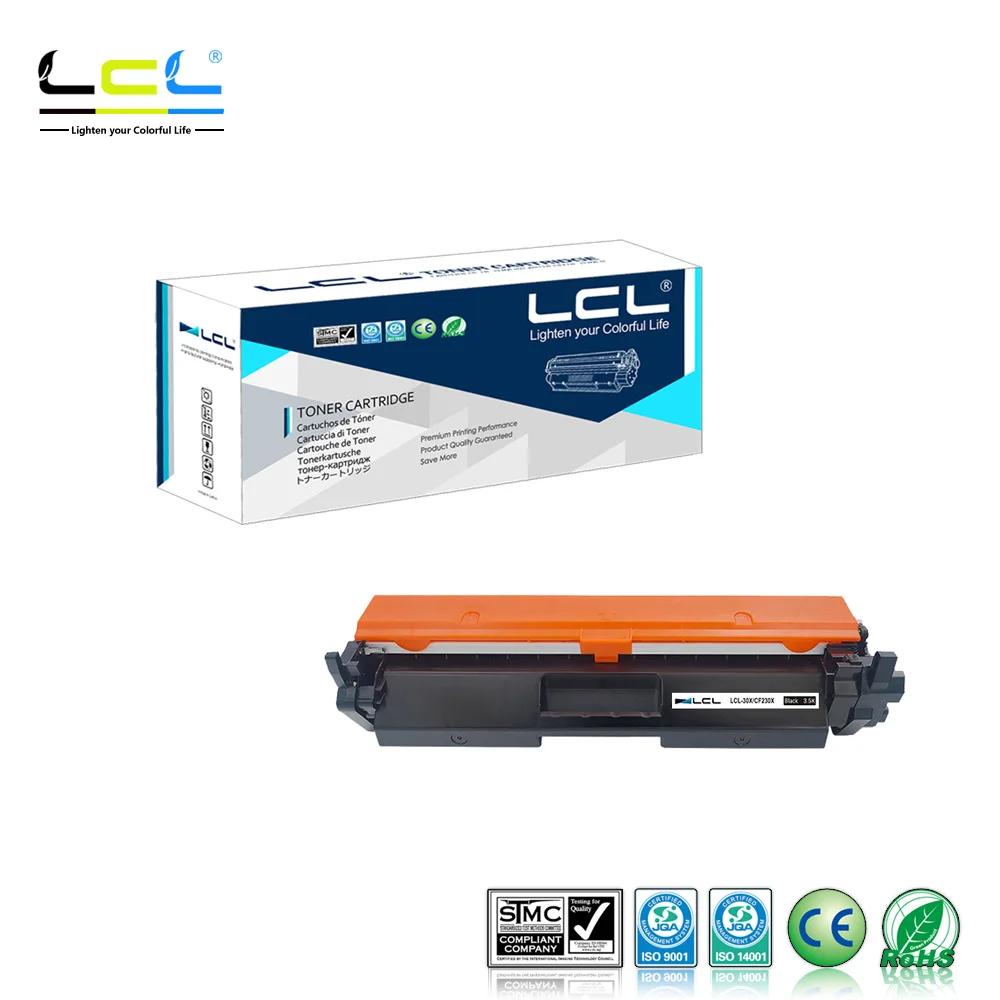 Лазерный тонер картридж с чипом совместимый HP LaserJet Pro M203dn 203dw MFP M227fdw 227sdn LCL 30X CF230X (1