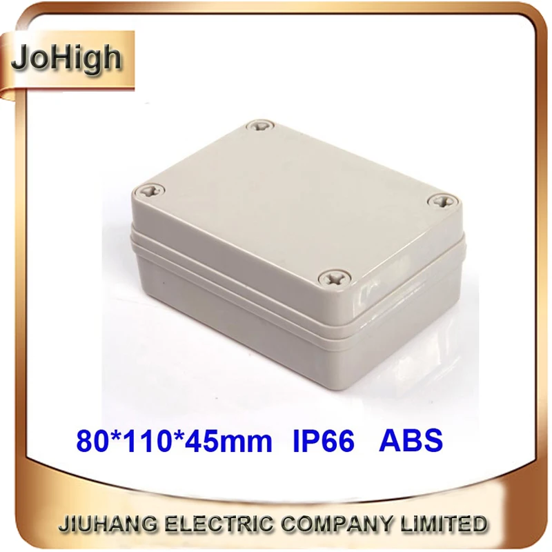 Водонепроницаемый пластиковый корпус чехол для электронных инструментов 80*110*45