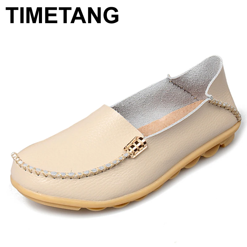 

TIMETANG модная женская обувь на каждый день; Сезон весна; Женские однотонные туфли на плоской подошве, без застежек; Лоферы; Женские мокасины ко...