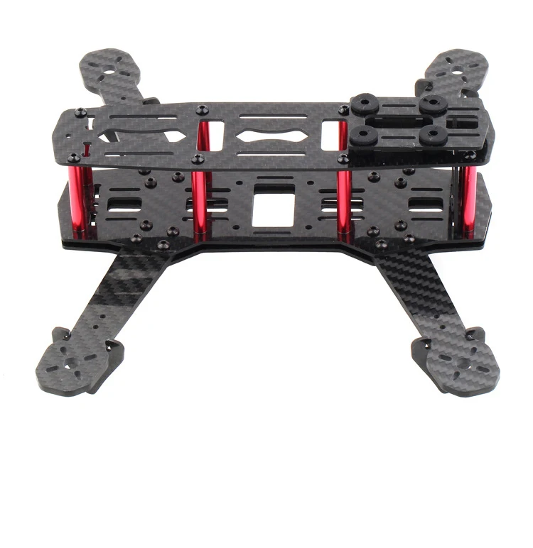 Only Carbon Frame quad Рамки чистого углерода Волокна квадракоптер Quadcopter комплект QAV250 квадракоптеры Drone frame Мини 250 FPV-системы RC Стекло Волокна Quadcopter комплект Flysky Для ZMR250 - Цвет: Only Carbon Frame