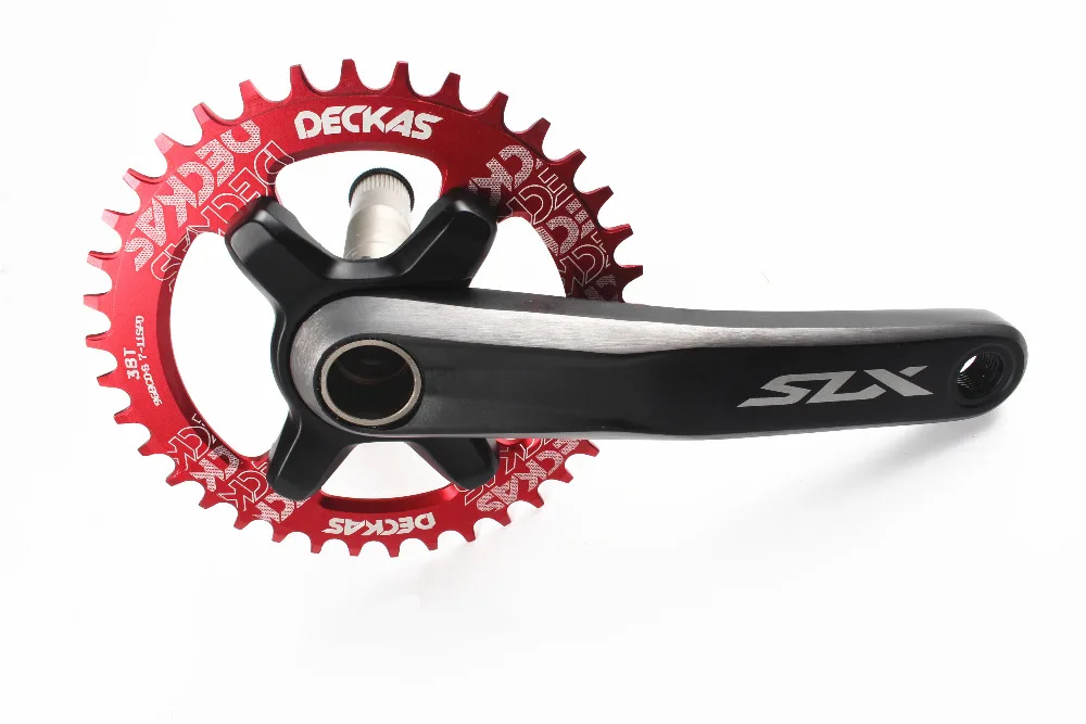 SHIMANO SLX M7000 шатун 1x11 скорость цепи рукоятка колеса с Deckas 96BCD узкая широкая цепь 30T 32T 34T 36T 38T с BB52