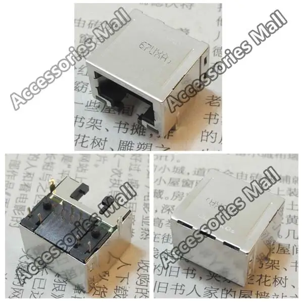 Новый ноутбук RJ45 Jack/сетевой интерфейс карты/Ethernet порт/LAN порт для Toshiba Satellite M70 M100