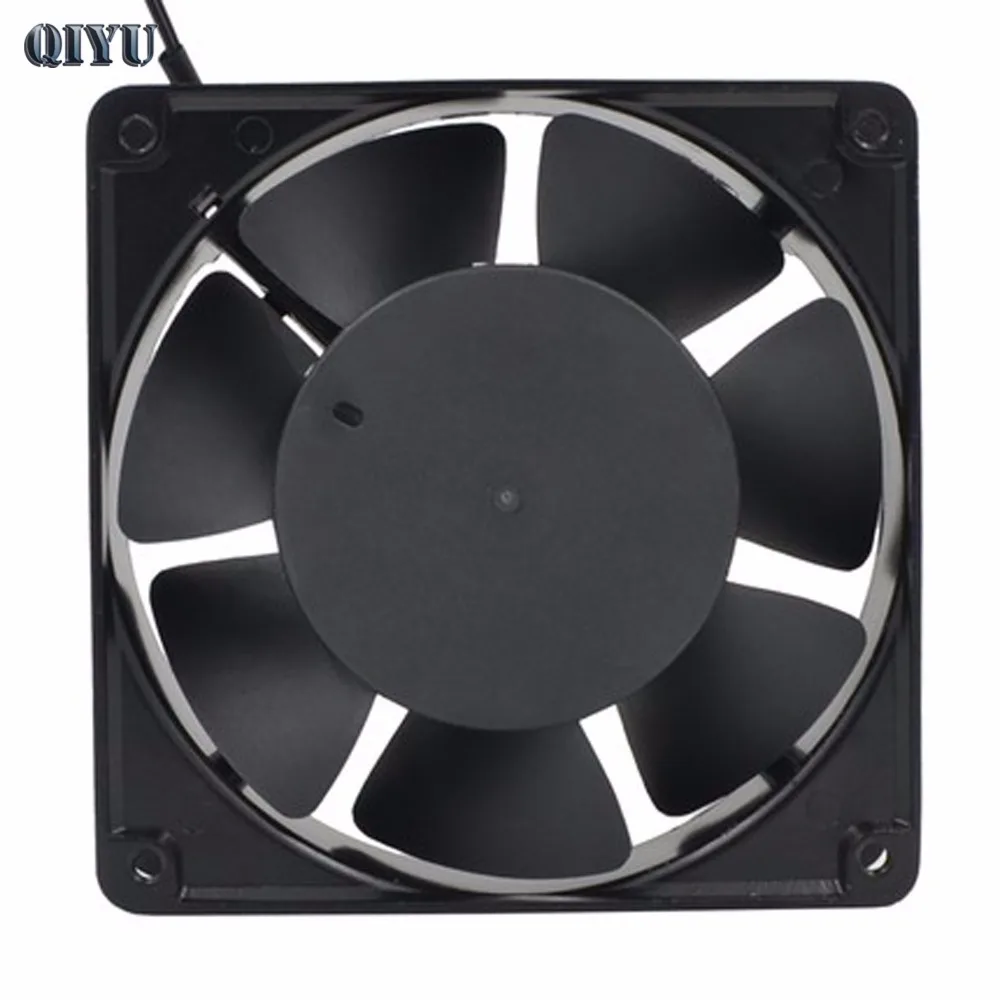 AC 220V 12038 воздуходувка промышленный осевой вентилятор Seven leaf пластиковые лопасти