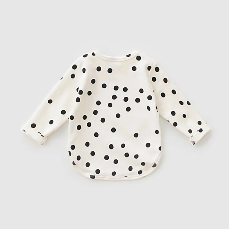 Petelulu Cotton Baby T-shirts For Girls Tops Polka Dot Long Sleeve Kids Toddler T Shirt Boy Clothes | Детская одежда и обувь