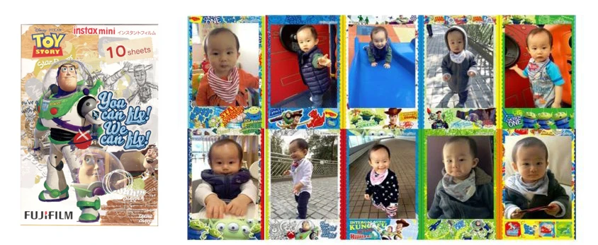 2018 Окт Подлинная Fujifilm Toy story Instax Mini 8 mini 9 пленка (10 листов) для камеры мгновенный