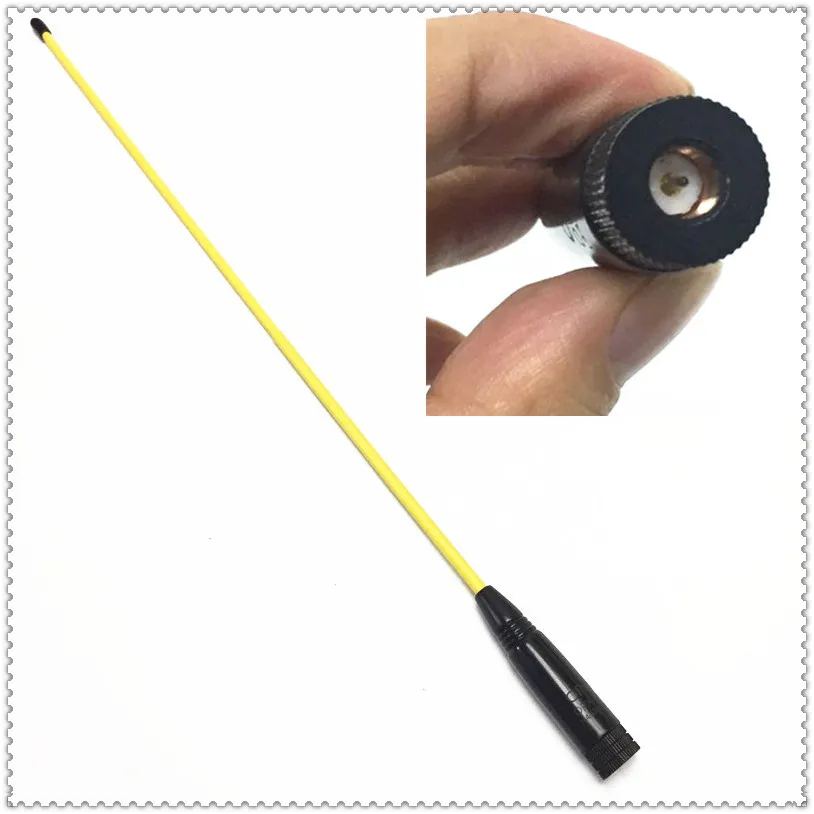OPX771 синий мягкий 144/430 УФ двухдиапазонная антенна SMA-M для YAUSE VX3R VX5R VX6R радио |