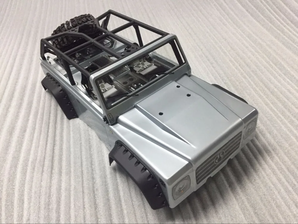 Гонки по оси 2012 Jeep Wrangler Unlimited Rubicon Body . 040 (серый) Сделано в США L450MM W185mm H145mm|jeep body|body
