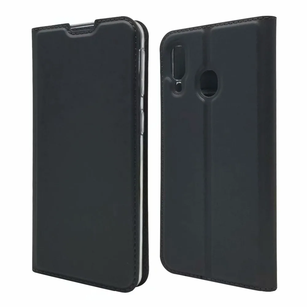 Кожаный чехол-кошелек для Xiaomi Redmi 7/Redmi Y3/Redmi Note 7/Redmi 7A с магнитной подставкой и отделением для карт, защитный чехол для телефона