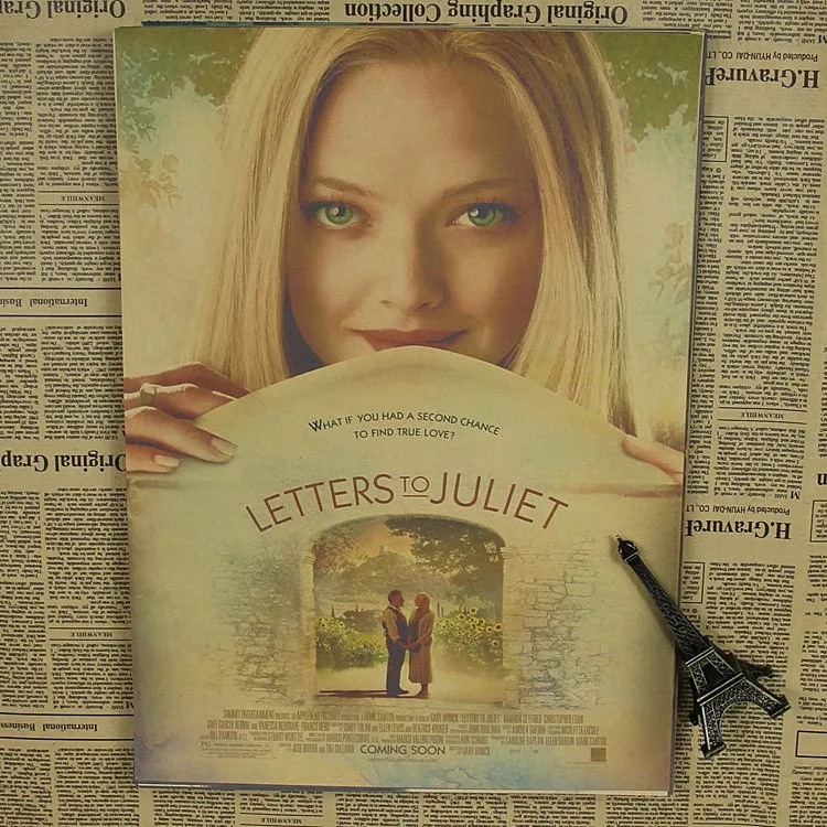 Надпись к Джульетте крафт кафе бар Кабинет Коридор фотография постер фильма | Дом