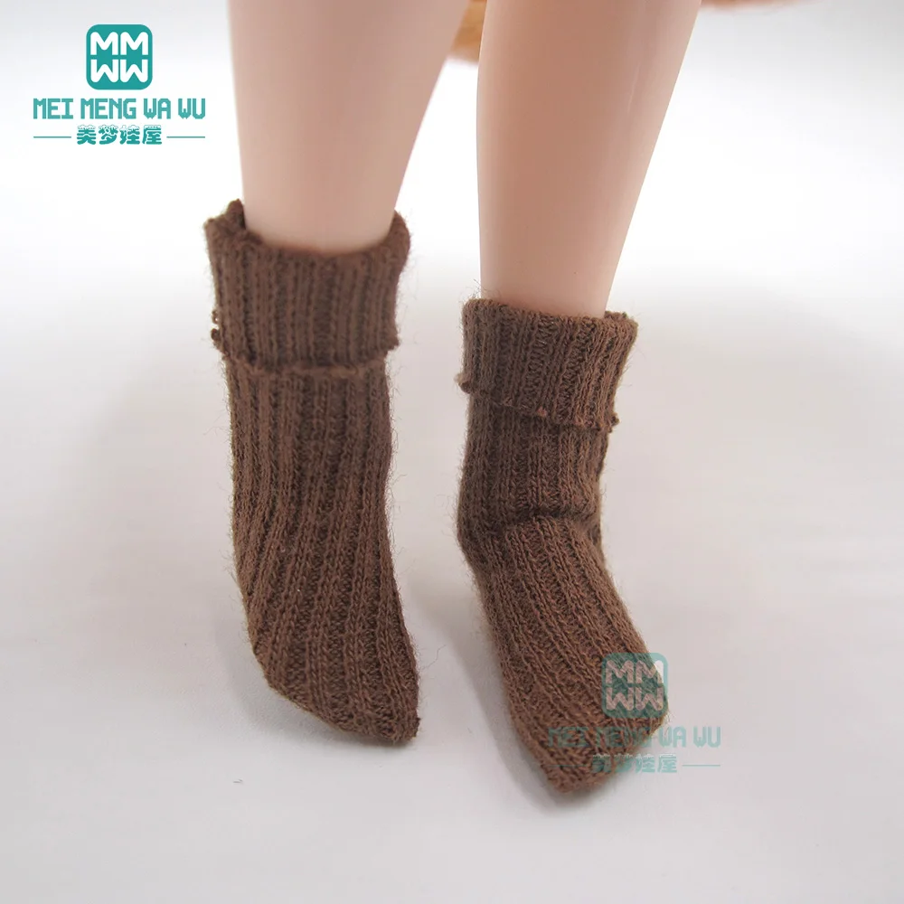 1/6 blyth кукла azone аксессуары для одежды модные яркие носки розовый, красный, синий, хаки