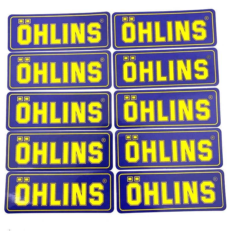 Сумка мото наклейка аксессуар ПВХ Ohlins подвеска модификация декорация 10