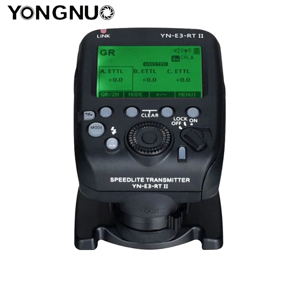 

YONGNUO R3RT YN-E3-RT II TTL Radio Trigger Speedlite Transmitter as ST-E3-RT for Canon 600EX-RT,YONGNUO YN600EX-RT
