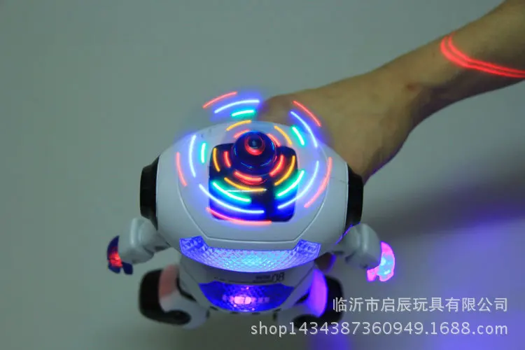 Новинка 2016 Электрический робот-Танцевальный аппарат с поворотом на 360 градусов