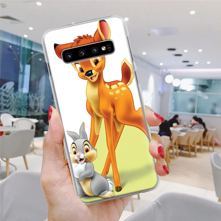 Бэмби Thumper чехол для телефона для samsung Galaxy S10e S10 плюс S7 S8 S9 Plus, Note 8, 9, 10, плюс M10 M20 M30 жесткий чехол Coque