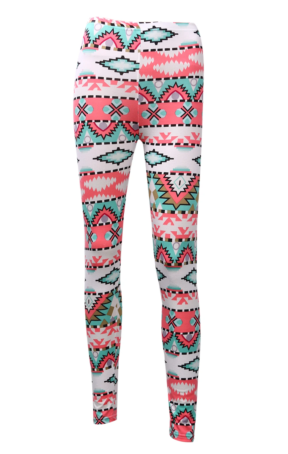 Green Bottoms Теплая женская зимняя новогодняя Снежинка трикотажные Леггинсы хлопковые брюки фитнес тонкие леггинсы - Цвет: Green Bottoms