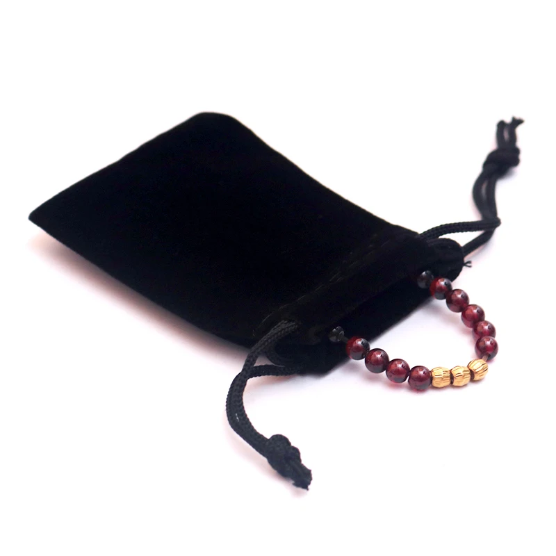 10Pcs 10*16cm Black Custom Jewelry Gift Bags Soft Lot Velvet Packaging Drawstring Christmas Wedding &amp Pouches | Украшения и