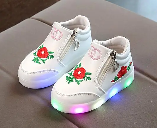 AI LIANG Children Shoes Girls Boys Zipper Kids Leather Sneakers White Sport Fashion Casual Boy | Детская одежда и обувь