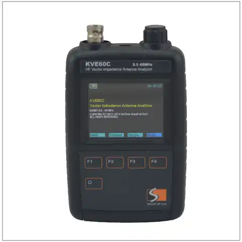 KVE60C 0,5-60 мгц HF векторная антенна анализатор с 3 шт. RF адаптеров для любительских радиоприемников