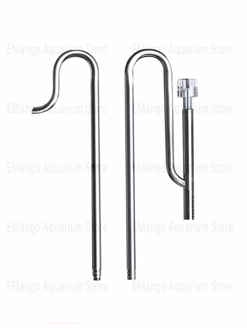 

12mm 16mm aquarium water plant tank filter Stainless Stee ADA quality mini nano pipe lily poppy peony spin surface skimmer inflo