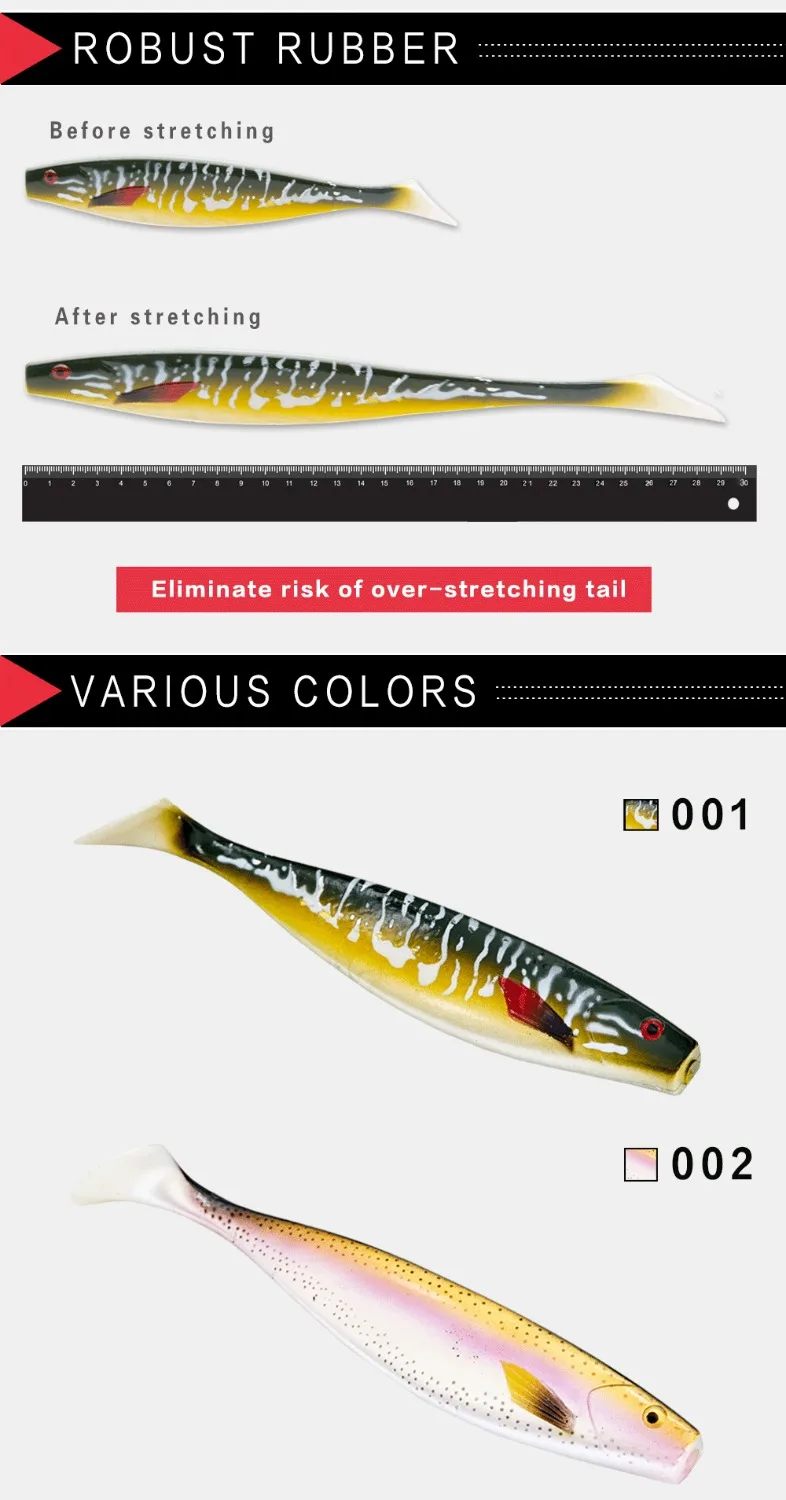 HUNTHOUSE fox similar shad teez большая Мягкая приманка 12 см 15 см 18 см pro shad lure berserk sea bass для ловли щуки zander