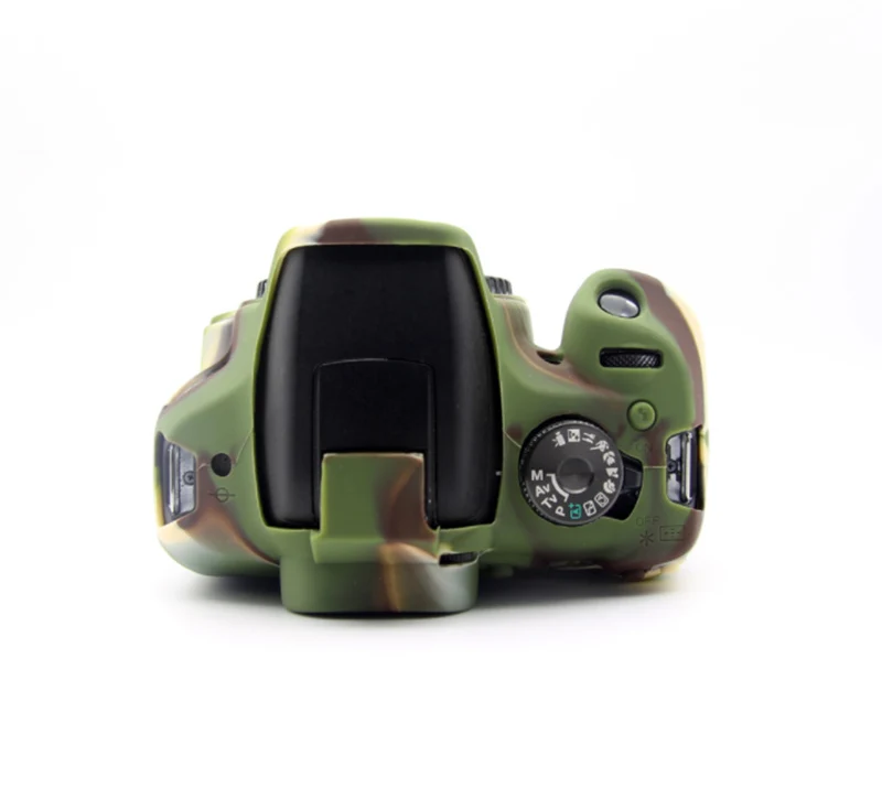 Силиконовый чехол для камеры Canon EOS 1500D 1300D 2000D Rebel T6 Kiss X80, резиновый чехол для камеры DSLR