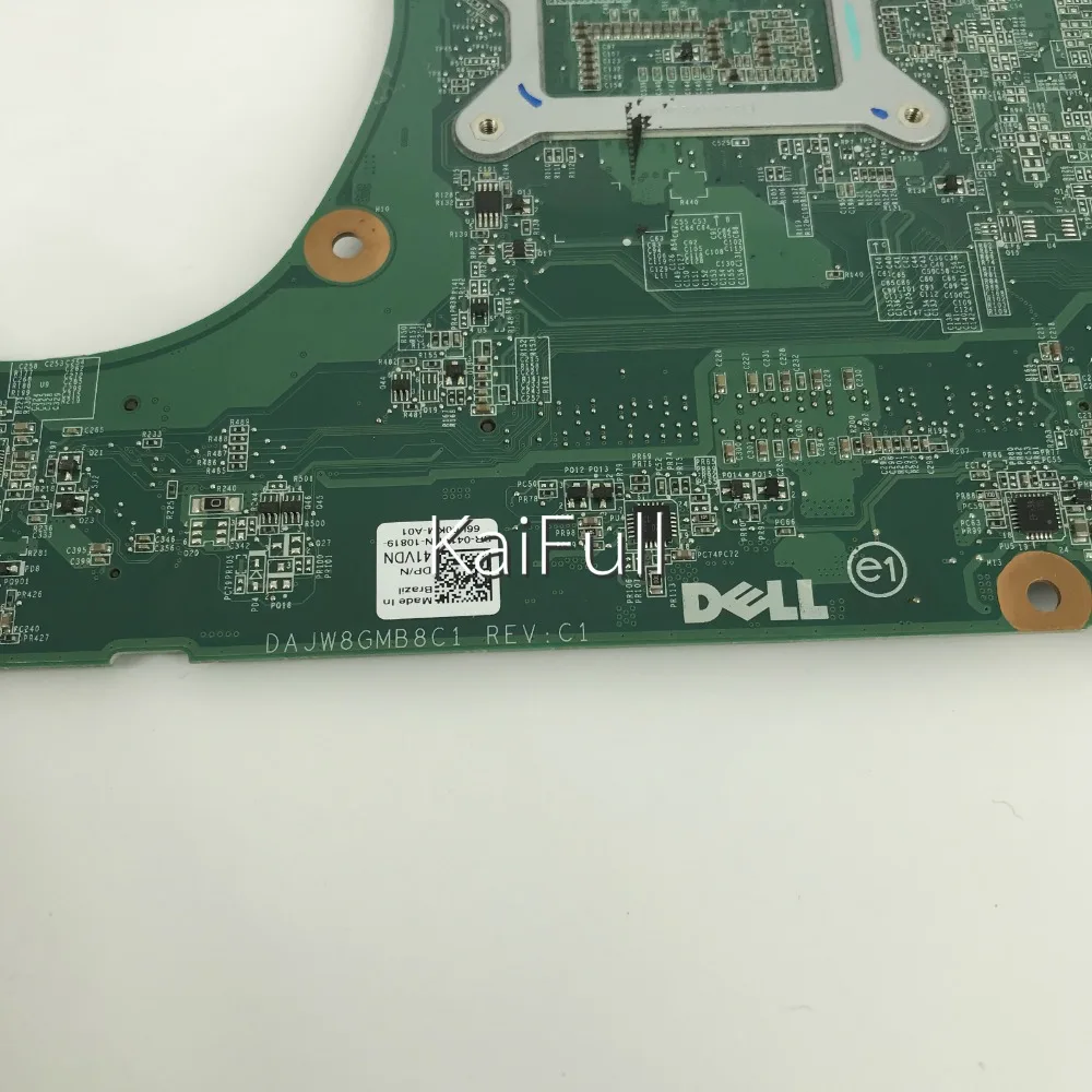 Для DELL V5480 5480 материнская плата с I3 4005U cpu DAJW8GMB8C1 K4J00 0K4J00 CN 0K4J00|Материнские платы для