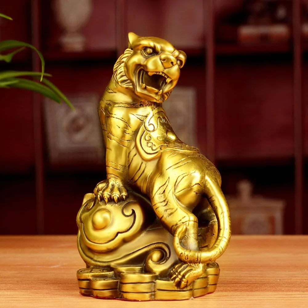 FENGSHUI ручной работы Китайский Зодиак Животные Овцы Дракон Тигр собака кролик лошадь Обезьяна свинья петух змея Крыса Бык Коллекционная статуя