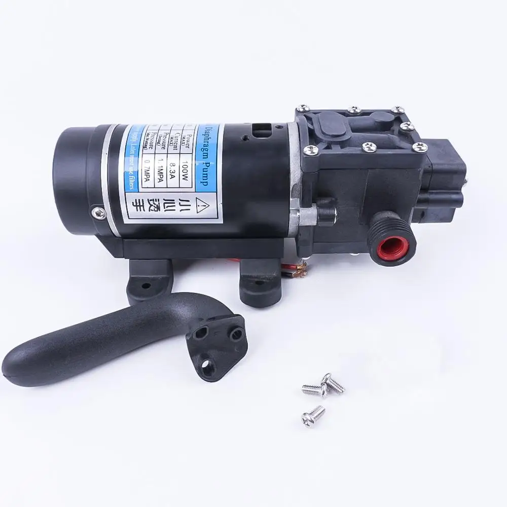 Фото DC 12V 130PIS 100W 8L/Min высококачественный Миниатюрный Мембранный самовсасывающий насос DC 12V 130PIS 100W 8L/Min высококачественный Миниатюрный Мембранный самовсасывающий насос