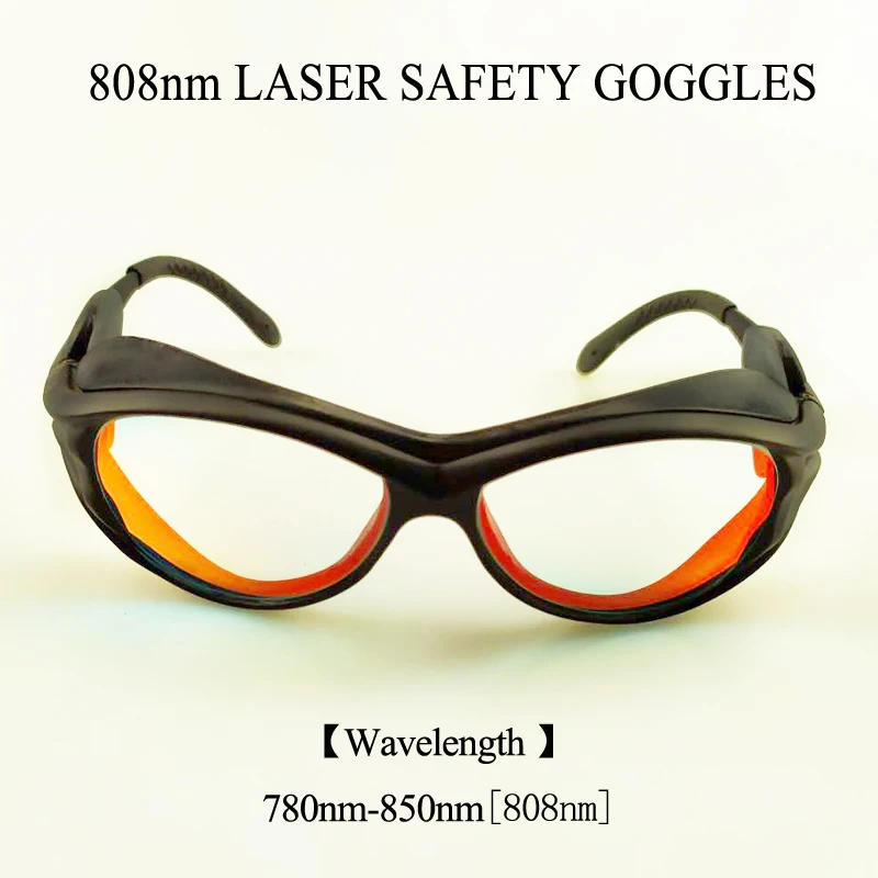 Weimeng лазерные защитные очки/очки для защиты глаз 808NM черный OD + 6 различных