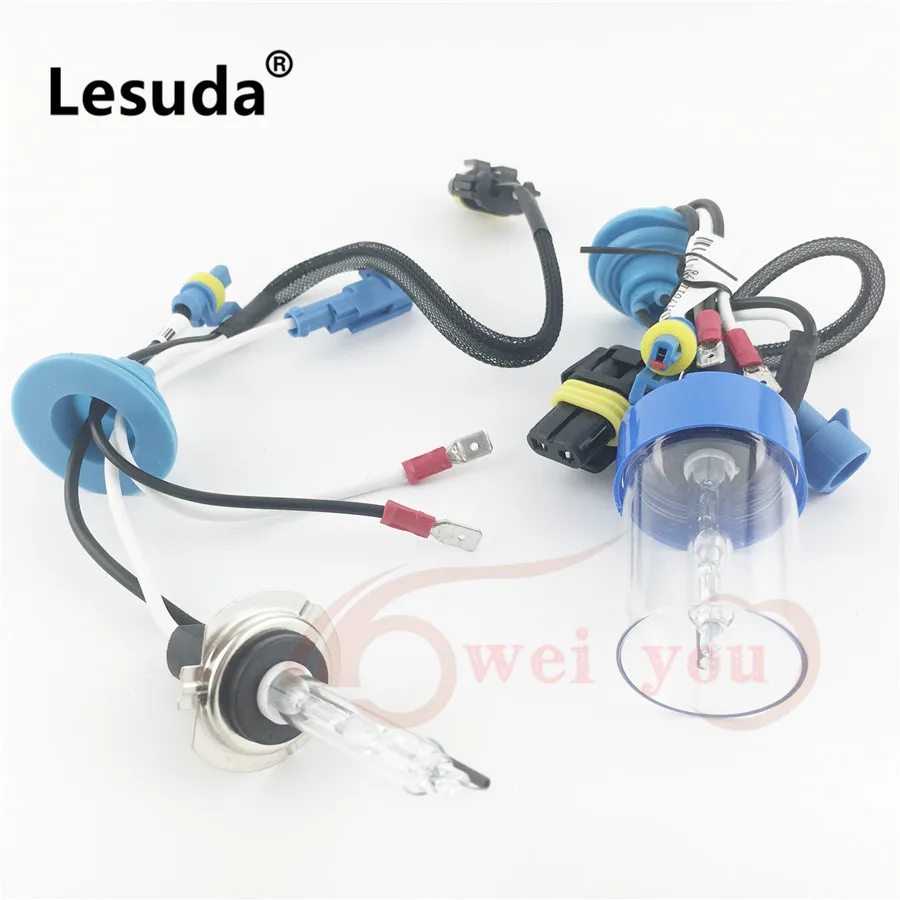 Быстрый Яркий 55Вт HID Ксеноновые фары Conversion Kit Быстрый старт переменного тока для H1 H3 H4 H7 H11 H9 9005 9006 HB3 HB4 5500 K