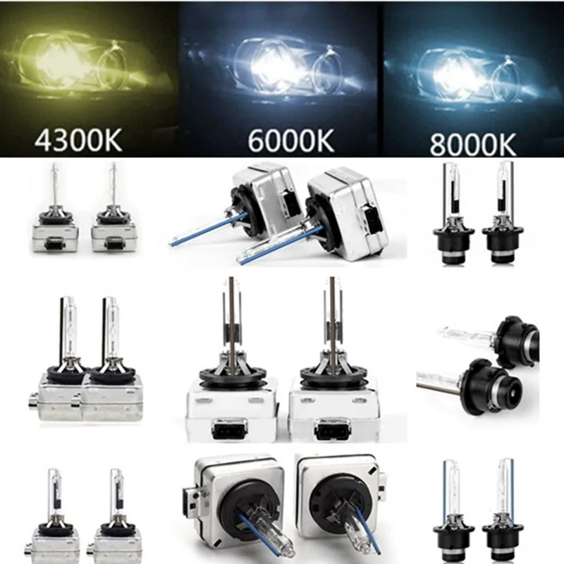 

2x D4R D3R D2R D1R HID Bulbs 35W 4300K 6000K 8000K D1S D2S D3S D4S HID Car Headlight Bulbs D3 D4 D2 D1 Xenon Auto Headlamp Light