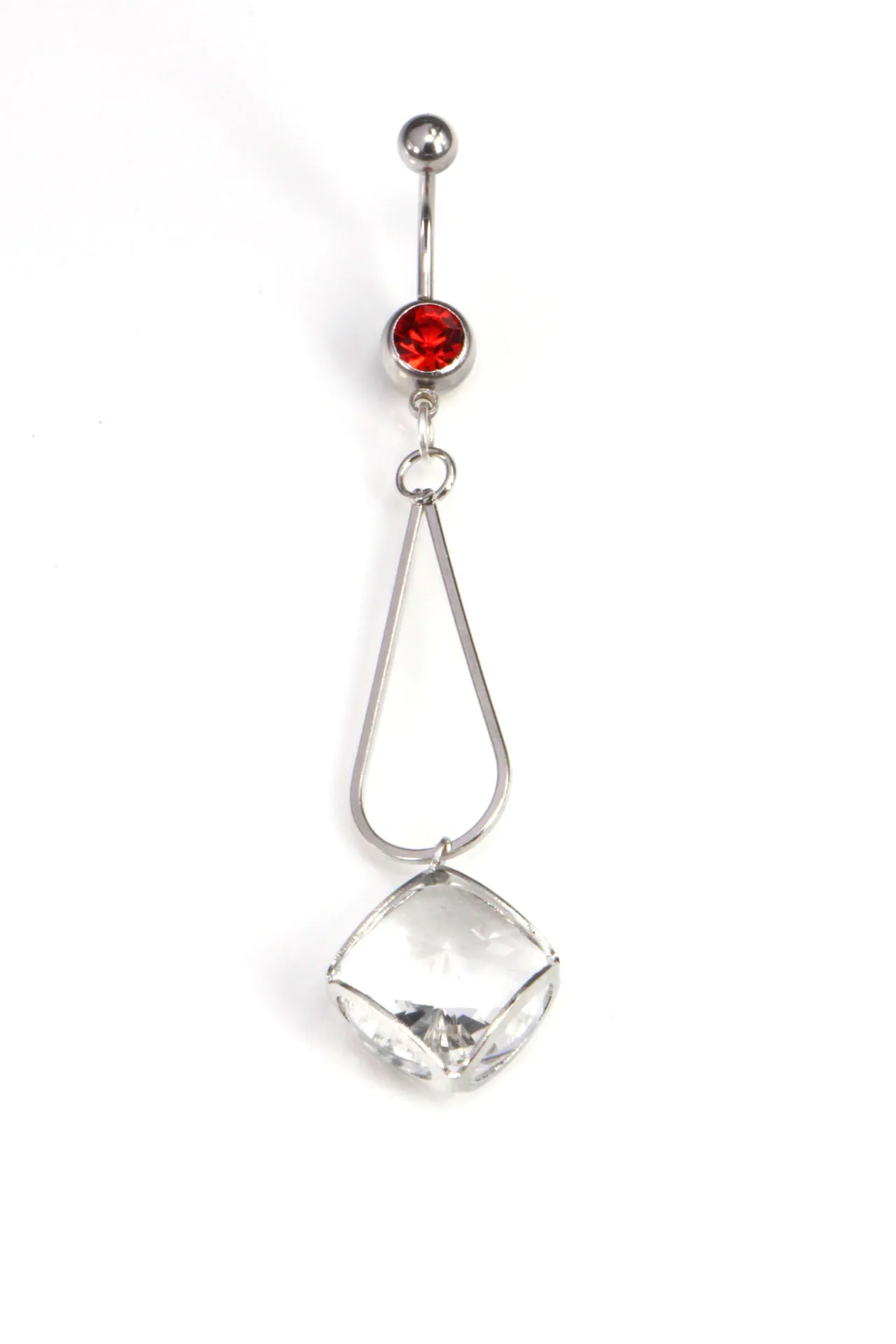 Stainless steel nail tassel drop navel ring buckle body piercing belly nombril septum helix |