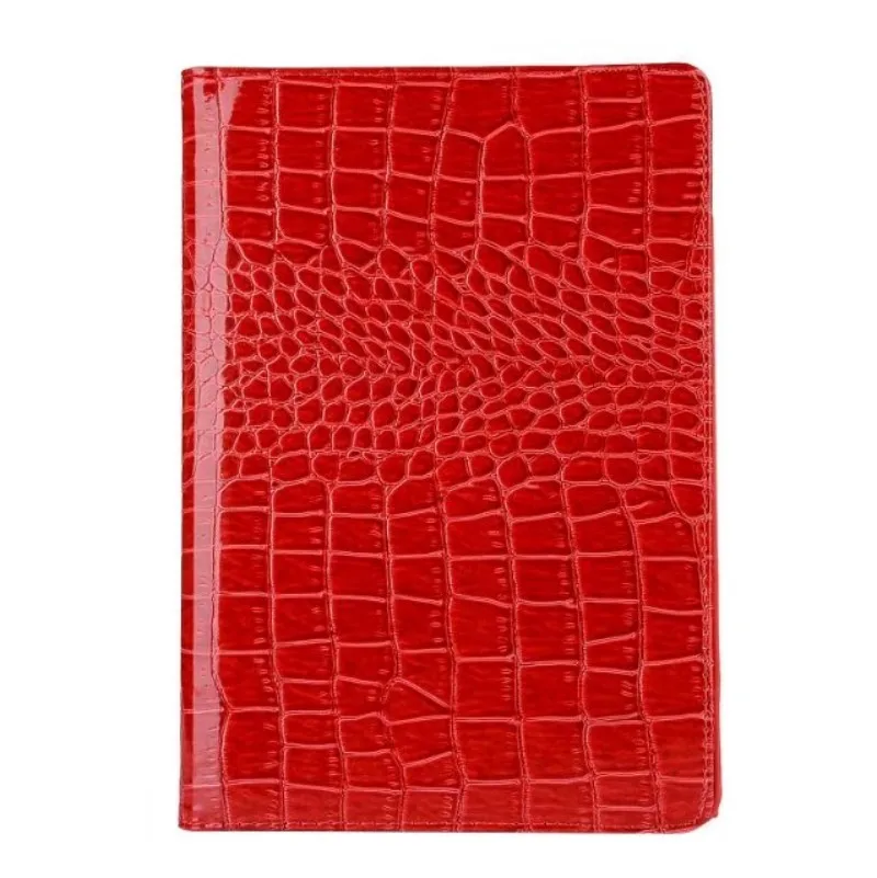 Красный 360 Вращающийся чехол из крокодиловой кожи для Apple iPad Air 10,5 iPad Pro 10,5 A1701 A1709 Coque Capa Funda Holder - Цвет: Красный