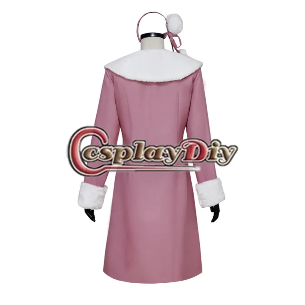 Оси Пауэрс хетаилия хеталия Россия розовое платье пальто женский зимний Тренч