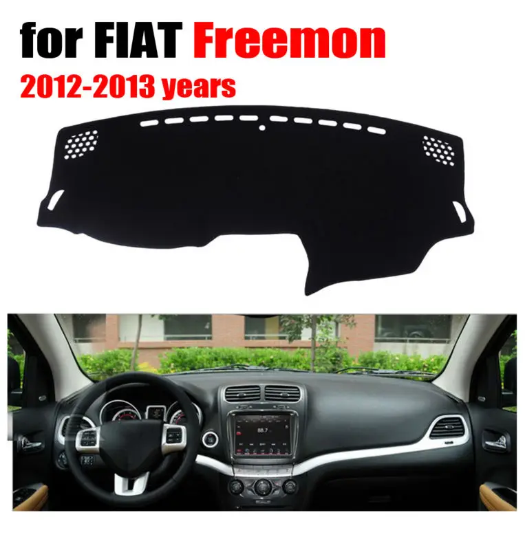 Чехлы для приборной панели автомобиля коврик FIAT Freemon 2012 2013 лет левосторонний