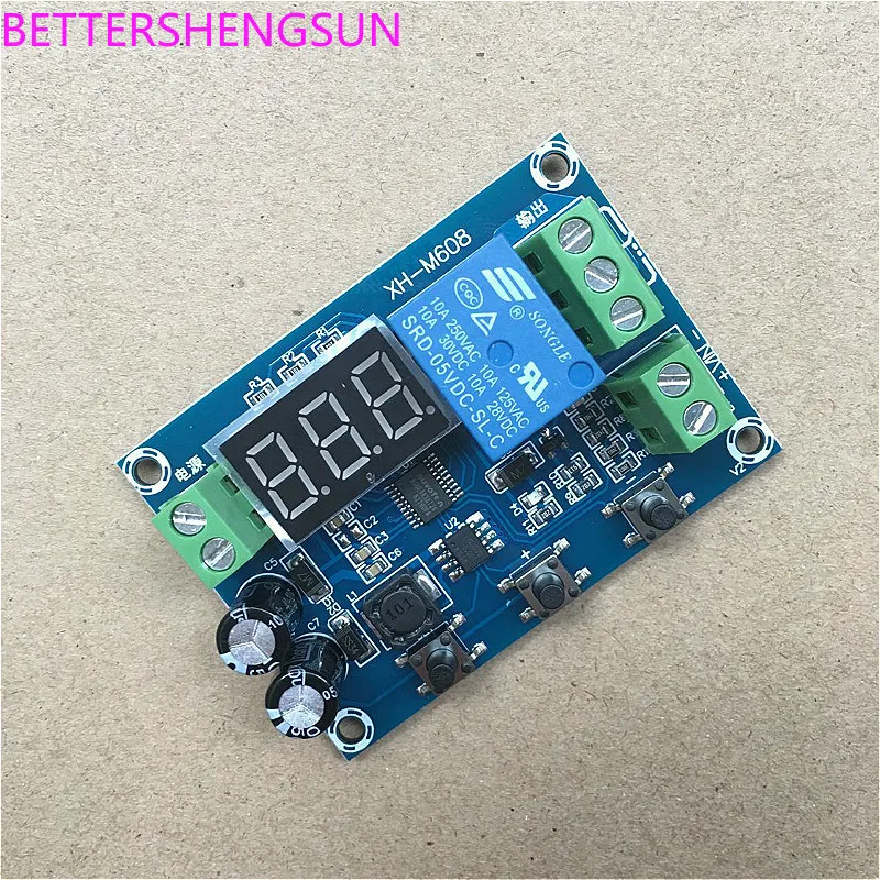 XH-M608 Battery Charge and Discharge Module Integrated Voltmeter | Электронные компоненты и принадлежности