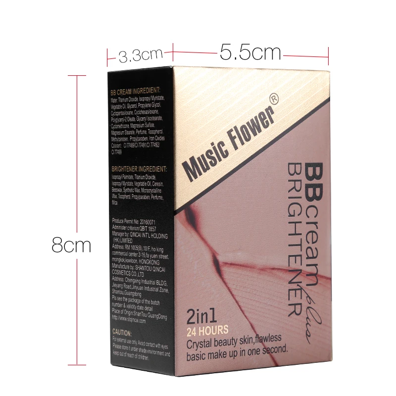 Основа для лица увлажняющее средство для макияжа BB Cream+ хайлайтер Золотой осветлитель сливочный Fassless для кожи Длительное Действие полное покрытие консилер