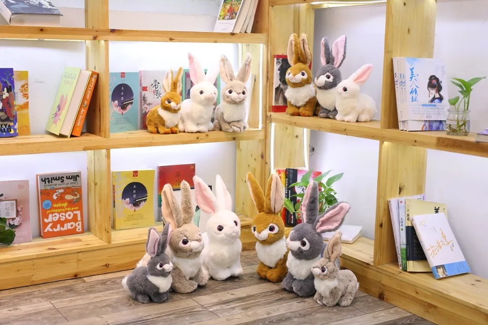1 шт. 23/30/35 см Моделирование Kawaii Кролик Плюшевые игрушки красивые игрушки-животные для детей, подарок на день рождения и Рождественский подарок кукла