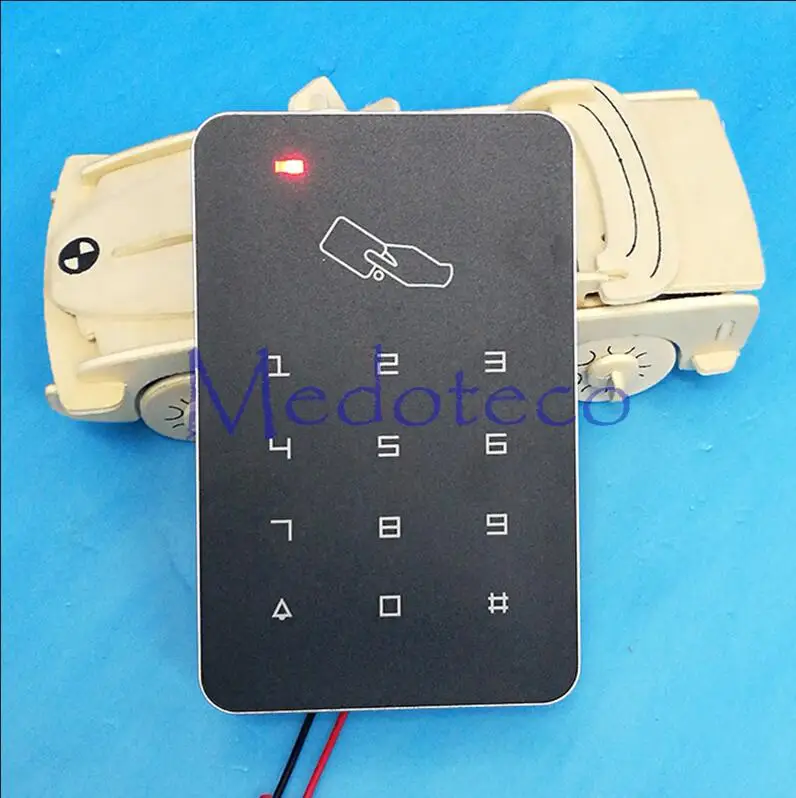 No Card 125 кГц Rfid Контроль доступа Высокая безопасность RFID Бесконтактный входной дверной замок система контроля доступа 1000 пользовательская клавиатура дверной контроль Лер - Цвет: No Card
