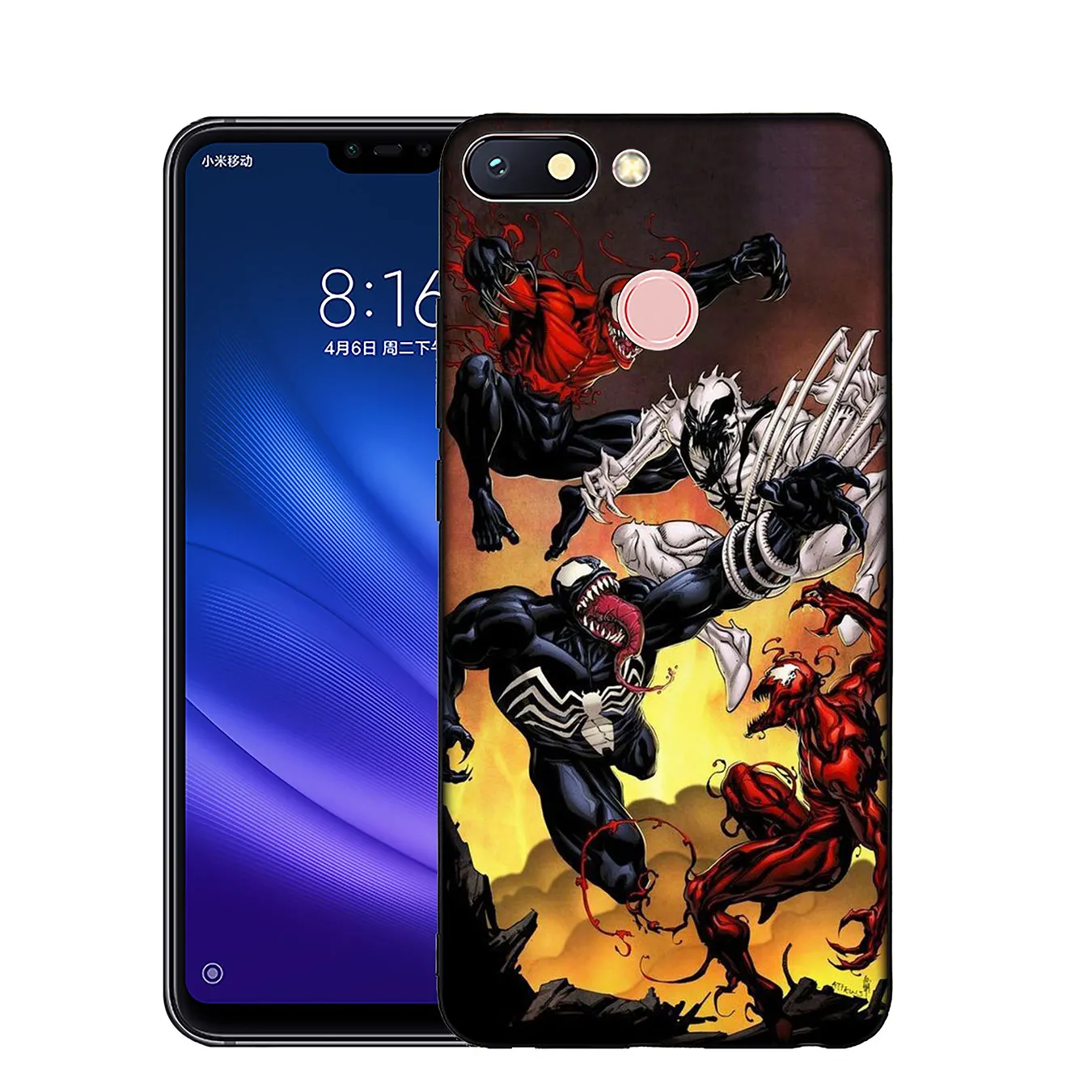 IYICAO Venom Marvel довольно Coque Shell Мягкий силиконовый чехол для Xiaomi mi 9 8 A2 Lite A1 6 pocophone f1
