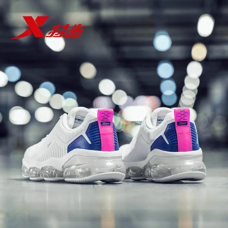 Xtep AIR MEGA женская обувь для бега Бесплатная доставка Весенняя Новинка спортивная с