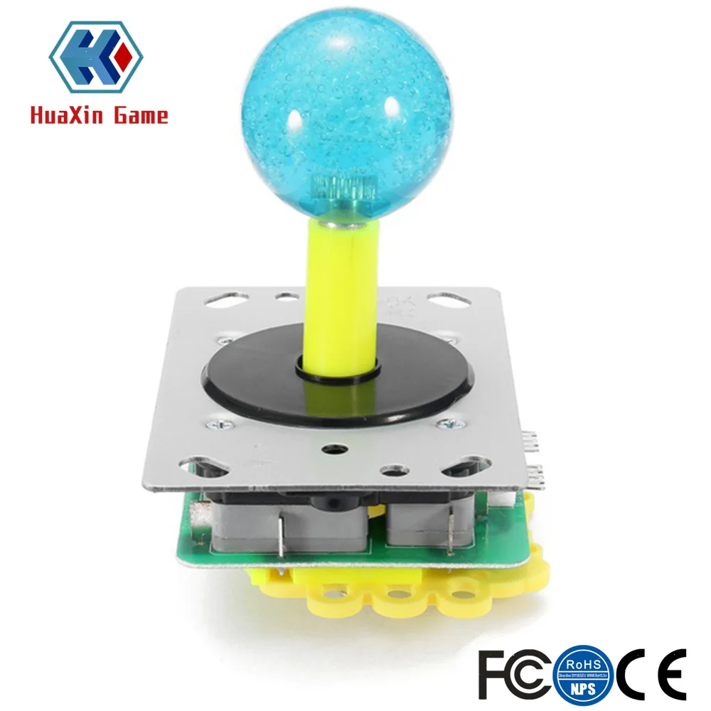 12V LED Arcade Joystick And 5Pin Cable Colorful Illuminated Switchable from 4 to 8 Way Operation for Game | Спорт и развлечения