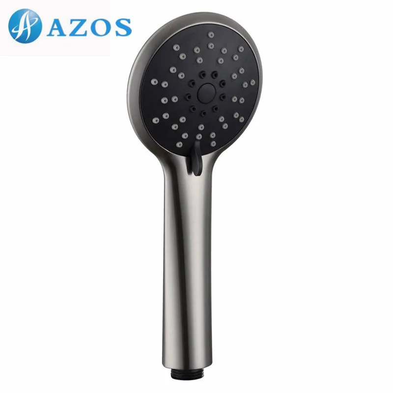 Насадка для душа HHS017 ручная никелевая щетка три положения нержавеющая сталь|shower