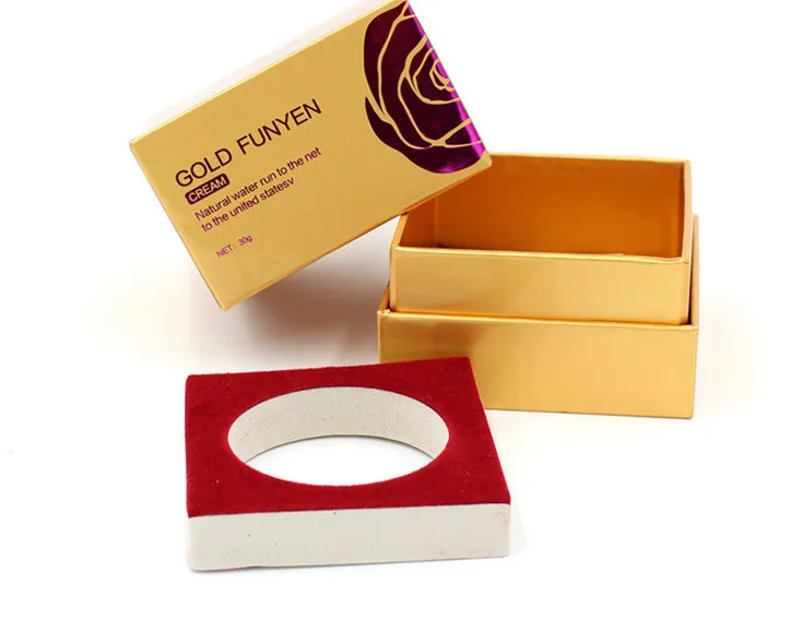 Высококачественная Роскошная бумажная коробка ювелирных изделий